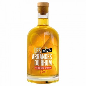 Les Arrangés Du Rhum Gingembre Citron Bio