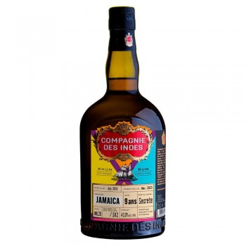 COMPAGNIE DES INDES JAMAICA SECRETE 9 AÑOS (2013) 43º SINGLE CASK