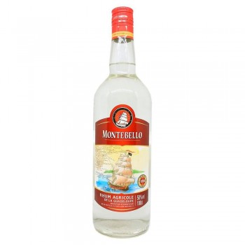 Montebello Rhum Blanc agricole 50º 1lt